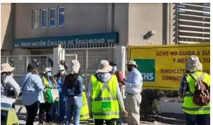  Trabajadores del Sindicato ACHS Calama inician huelga de hambre