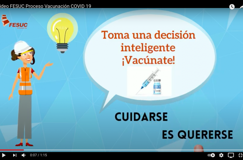  FESUC apoyando al Proceso de Vacunación contra el COVID-19